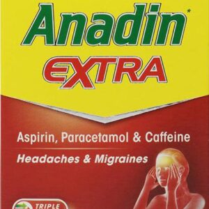 Anadin Extra 32 Caplets 300mg/200mg/45mg
