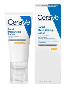 Cerave AM Facial Moisturiser Lotion SPF30 (52ml)