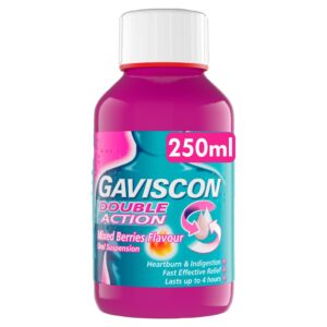 Gaviscon Double Action Liquid Mixed Berries (250ml)