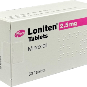 Loniten (Minoxidil) 2.5mg tablets