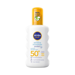 Nivea Sun Sensitive Immediate Protect Sun Cream Lotion SPF50+ (200ml)