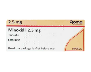 Minoxidil 2.5mg Tablets