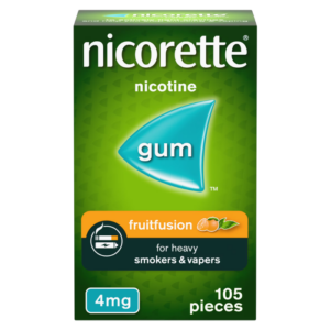 Nicorette FruitFusion 4mg Gum (105 Pieces)