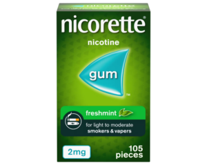 Nicorette Freshmint Chewing Gum 2mg
