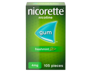 Nicorette Freshmint Gum 4mg