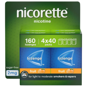 Nicorette Fruit Lozenges 2mg (160 Lozenges)