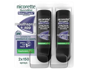 Nicorette QuickMist SmartTrack Mouthspray Duo 1mg (13.2ml)