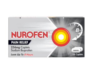 Nurofen Pain Relief 256mg Caplets (16)