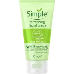 Simple Refreshing Facial Wash Gel (50ml)