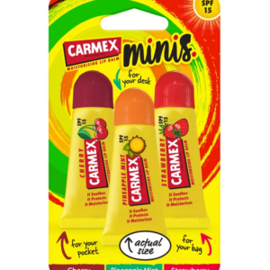 Carmex Fruity Lip Balm Mini’s SPF15 (3x5ml)